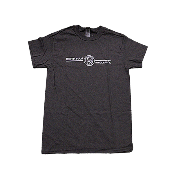 grey worcester wolves sixthman t shirt